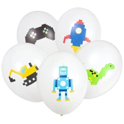 Balony Klocki 28cm 5szt - Arpex