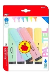 Zakreślacz pastelowy 2,0/5,0mm 6szt - MP Main Paper