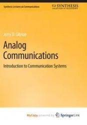 Analog Communications - Jerry D. Gibson