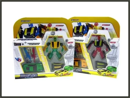 Roboty 2szt. 8cm metal w pud.  HIPO