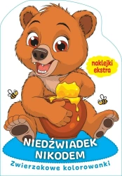 Zwierzakowe kolorowanki. Niedźwiadek Nikodem - praca zbiorowa