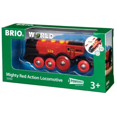 Brio Klasyczna Czerwona Lokomotywa - Ravensburger