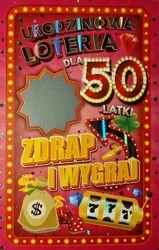 Karnet Urodziny 50 damskie - YEKU