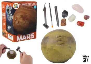 Wykopaliska minerałów planeta Mars - Pro Kids