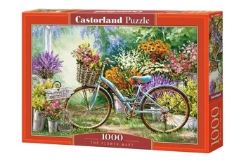 Puzzle 1000 Kwiatowy targ CASTOR - Castorland