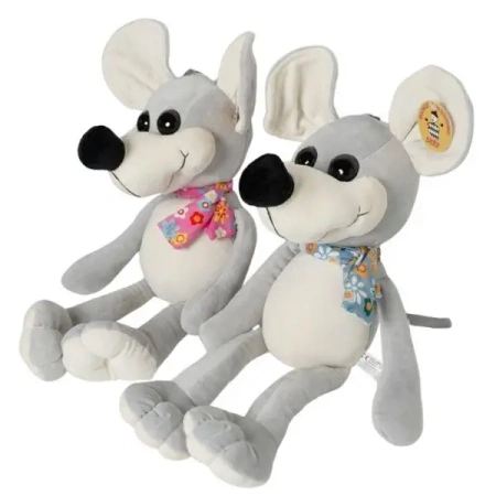 Myszka z kokardą - Deef pluszaki