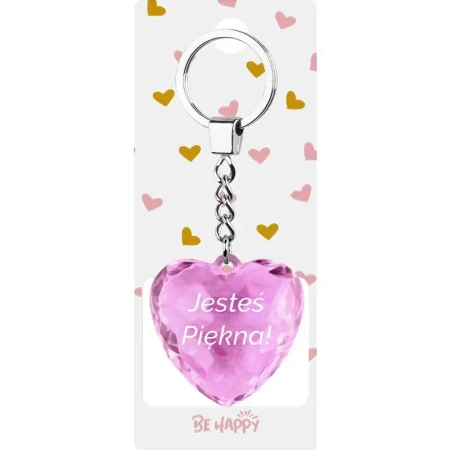 Berlok prezentowy z napisem Jesteś Piękna! - Be-Happy Gifts