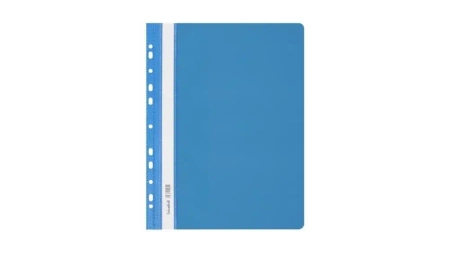 Skoroszyt twardy zawieszany PVC niebieski (10szt) - Biurfol