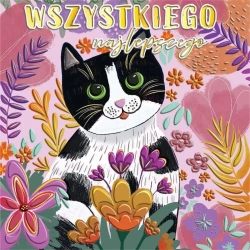 Karnet KW Kot fioletowy - Henry