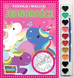 Poznaję i maluję - Jednorożce - praca zbiorowa