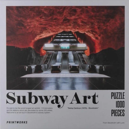 Puzzle 1000 Subway Art Fire - PRINTWORKS