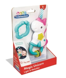 Interaktywna grzechotka Jednorożec - Clementoni