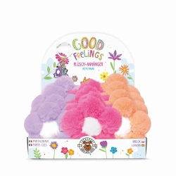Brelok pluszowy Kwiatek 1szt.mix - TRENDHAUS