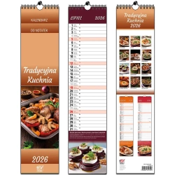 Kalendarz 2026 paskowy 13 planszowy Kuchnia - EV-Corp