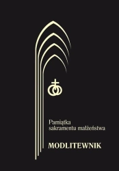 Pamiątka sakramentu małżeństwa czarny - Jerzy Lech Kontkowski SJ