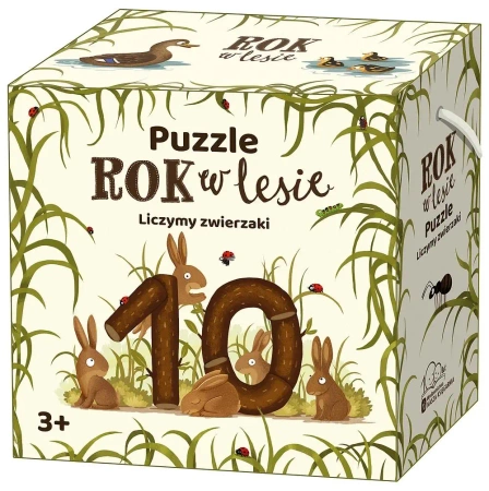 Rok w lesie. Liczymy zwierzaki - Emilia Dziubak