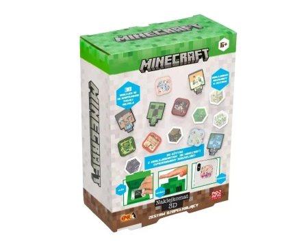 Naklejkomat 3D Minecraft zestaw uzupełniający - EPEE