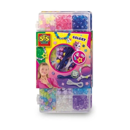 Zestaw koralików do biżuterii Galaxy - SES