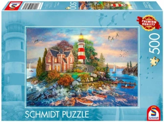 Puzzle PQ 500 Latarnia morska - Schmidt