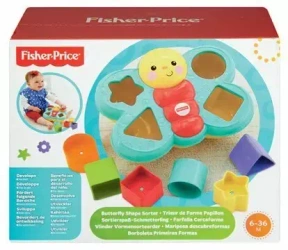 Fisher-Price. CDC22 Motylek, sorter kształtów