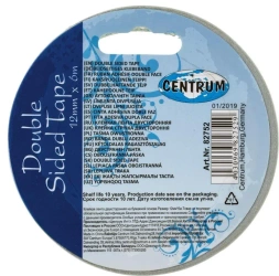 Taśma biurowa dwustronna 12mmx6m 82752 - Centrum