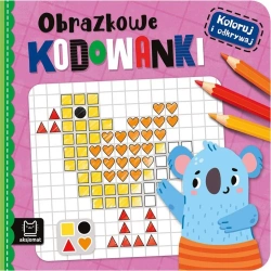 Koloruj i odkrywaj. Obrazkowe kodowanki - Agata Kaczyńska