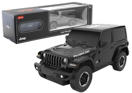 Jepp Wrangler JL Rubicon RC 1:24 czarny - Leantoys