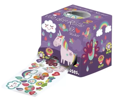 Naklejki na rolce - Jednorożce - Moses