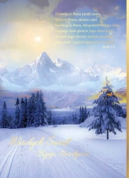 Karnet B6 Boże Narodzenie - Kukartka