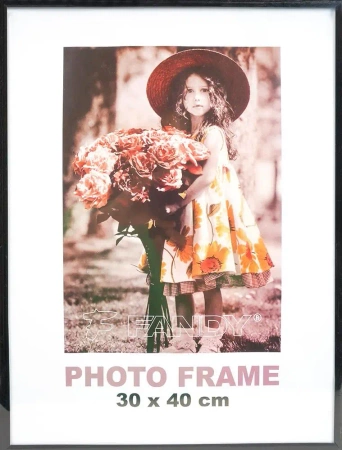 Ramka Simple 30x40cm czarna - Fandy