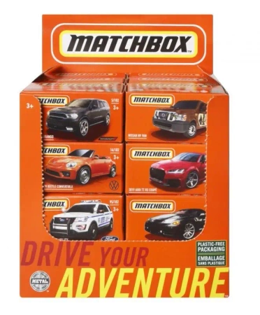 Matchbox Mały samochodzik mix (48szt) - Mattel