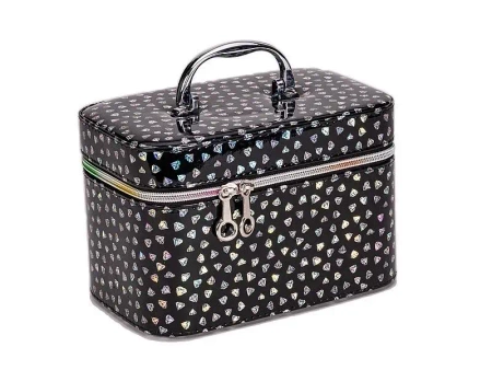 Kuferek M z lusterkiem na zamek 21x14x13cm - ADAR