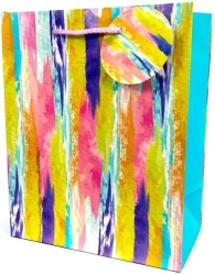 Torebka ozdobna matowa 18x23x10cm Pastele - Fresh