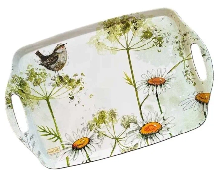 Taca kuchenna duża Strzyżyk i stokrotki - Alex Clark