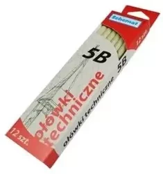 Ołówek techniczny 5B (12szt) - Schemat