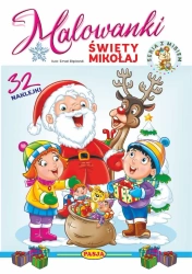 Święty Mikołaj. Malowanki - Włodzimierz Kruszewski