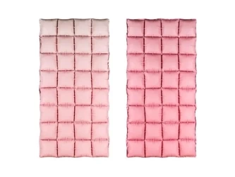 Balon foliowy kurtyna różowe ombre 72x143cm - PartyDeco