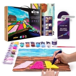 Zestaw kreatywny - Klomby w Holandii 30x40cm - Okto