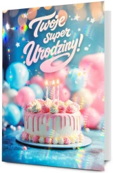 Karnet B6 Urodziny - Pan Dragon