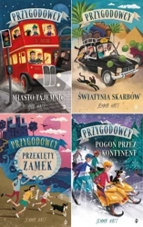 Przygodowcy Przeklęty zamek + Świątynia skarbów + Miasto tajemnic + Pogoń - Jemma Hatt