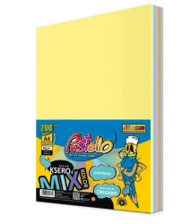 Papier ksero A4 80g 5 kolorów 200 arkuszy pastel - Alfa Pastello