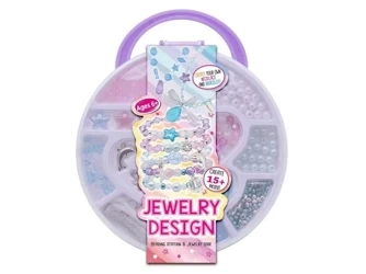 Zestaw koralików i sznurków do robienia biżuterii - ADAR