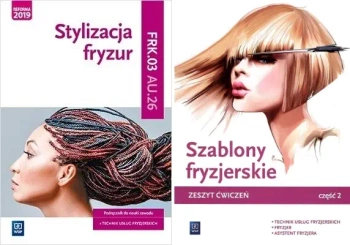 Pakiet: Stylizacja fryzur Kwalifikacja Cz.1-2 - Beata Wach-Mińkowska, Ewa Mierzwa