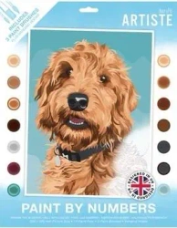 Malowanie po numerach - Playful Labradoodle - Dalprint