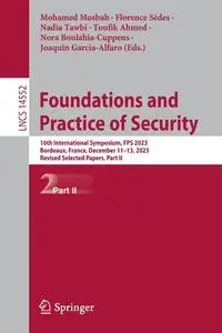 Foundations and Practice of Security - Mosbah Mohamed