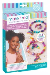 Zestaw do tworzenia bransoletek. Tęczowe marzenia