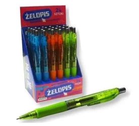 Żelopis Semi Gel niebieski (24szt) - Penword