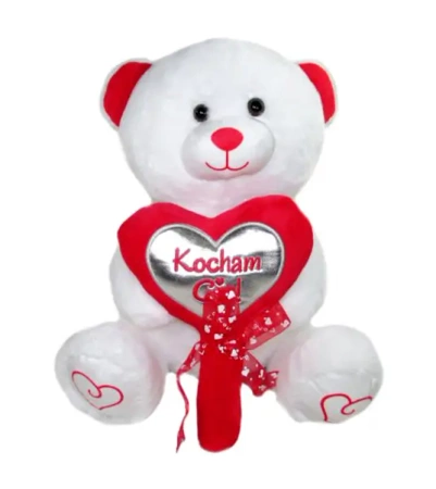 Miś z sercem 48cm - Sun-Day