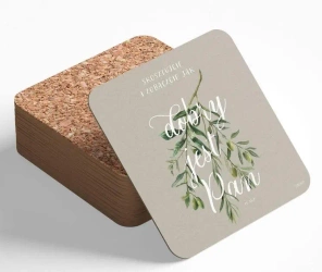 Podstawka korkowa - Skosztujcie i zobaczcie - Szaron