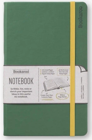 Bookaroo Notatnik Journal A5 - Ciemna zieleń - IF